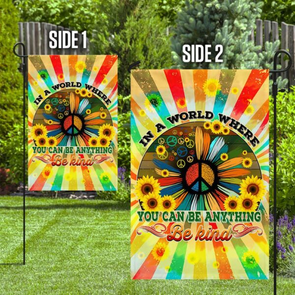 Hippie Peace Flag: PSL209F - Authentic 60s Psychedelic Decor - Image 5