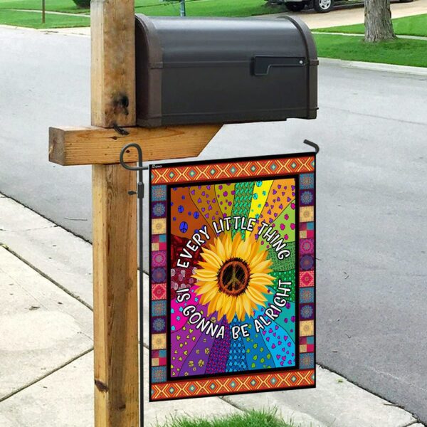 Hippie Sunflower Flag THN1967F - Image 9