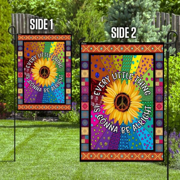 Hippie Sunflower Flag THN1967F - Image 10