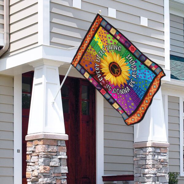 Hippie Sunflower Flag THN1967F - Image 4