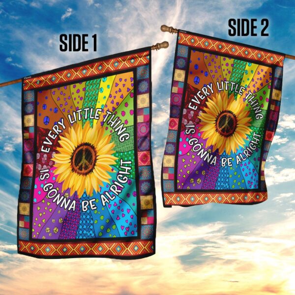 Hippie Sunflower Flag THN1967F - Image 5
