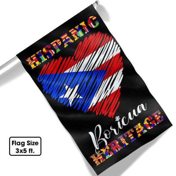 Puerto Rico Flag T-Shirt: Celebrate Hispanic Heritage Month - Image 7
