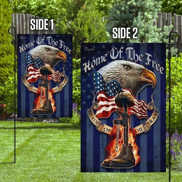 American Eagle Garden Flag: Patriotic Home Decor - Image 3