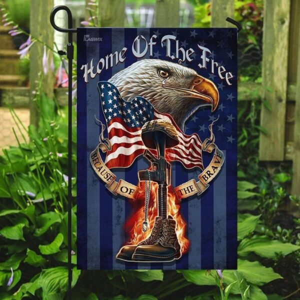 American Eagle Garden Flag: Patriotic Home Decor - Image 2