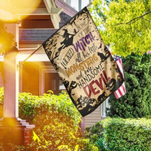 Wicked Witch of the West Flag: Home Decor THH2509F