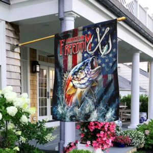 Hooked On Freedom: Bass Fishing Flags & Banners