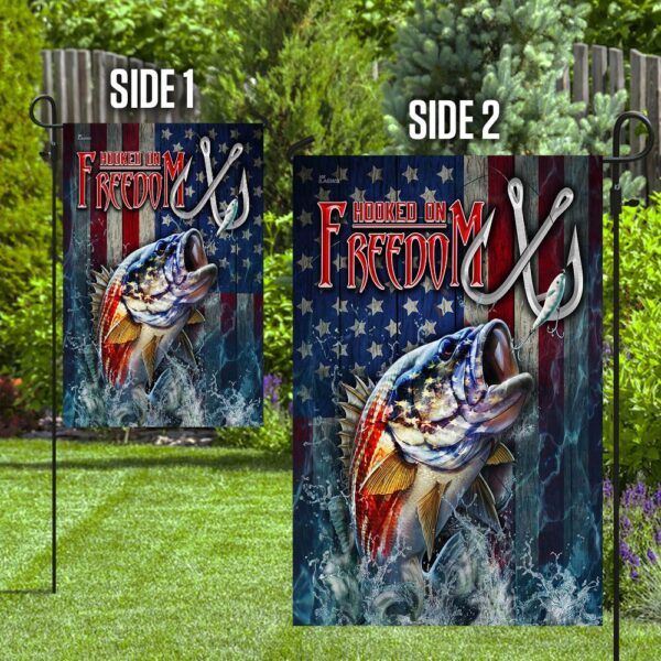 Hooked On Freedom: Bass Fishing Flags & Banners - Image 8