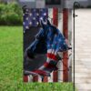 Horse American Flag