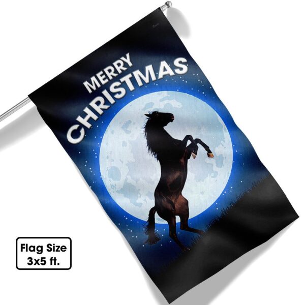 Merry Christmas Horse T-Shirt | TQN765F - Image 6