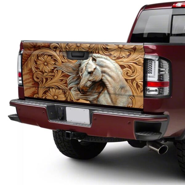 Horse Truck Tailgate Decal: TRL384TD1 Wrap Sticker - Image 4