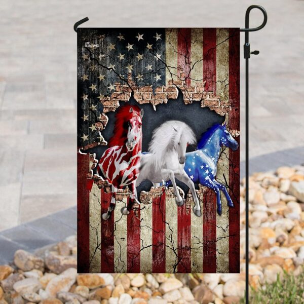 Patriotic American Flag Horse Decor THN2187F - Image 8