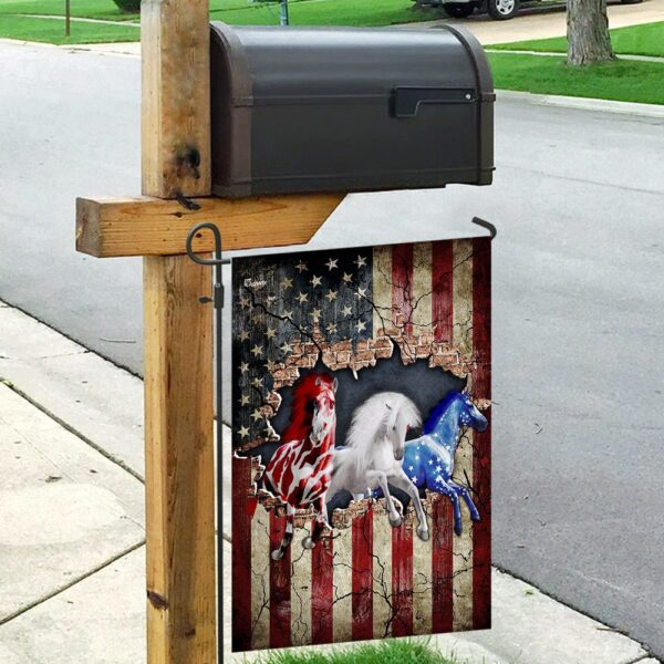 Patriotic American Flag Horse Decor THN2187F - Image 9