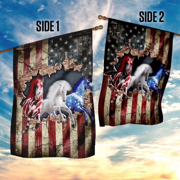 Patriotic American Flag Horse Decor THN2187F - Image 5