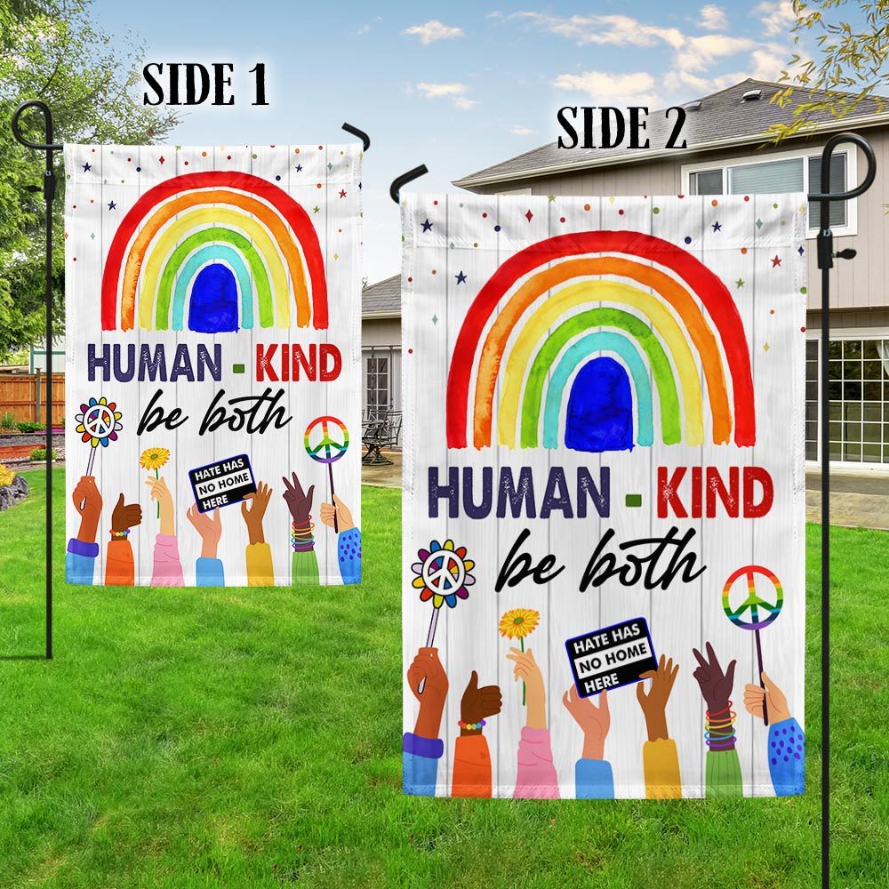 Rainbow Hippie Peace LGBT Pride Flag: Kindness & Equality - Image 5