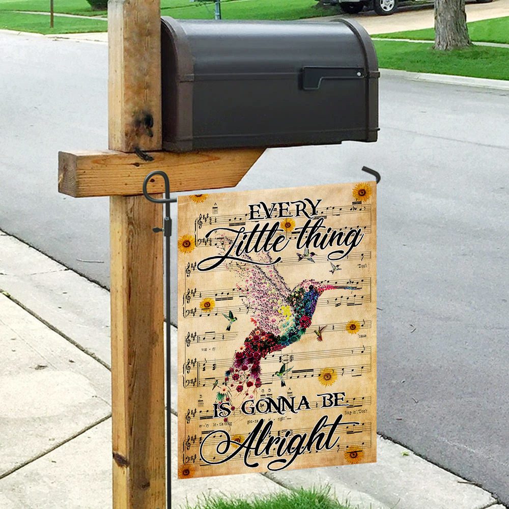 Hummingbird "Everything's Gonna Be Alright" Flag - THN2005F - Image 9