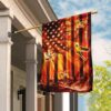 Hummingbird American Flag Garden Decor THB1990V2F