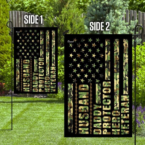 Veteran Dad Hero Flag: THN2168F - Husband, Protector Gift - Image 10