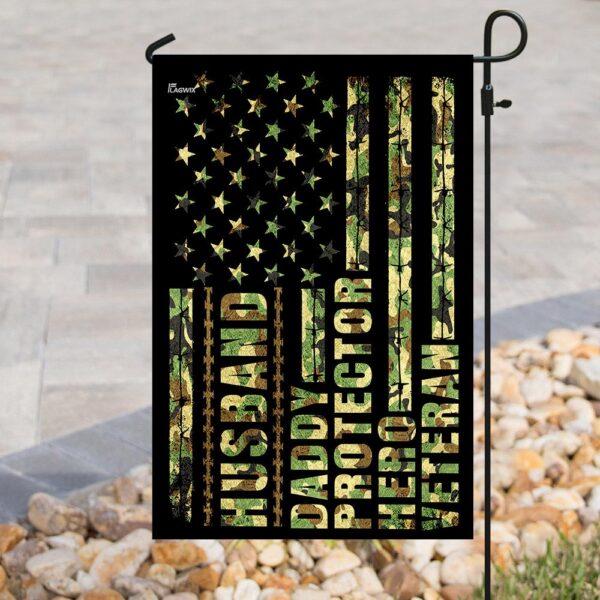Veteran Dad Hero Flag: THN2168F - Husband, Protector Gift - Image 8