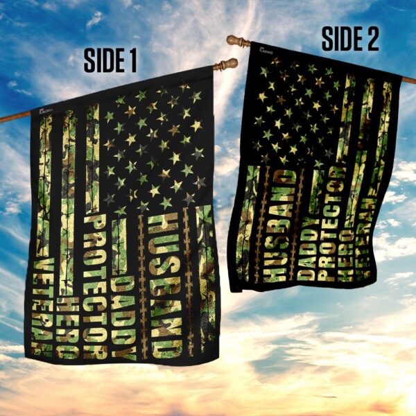 Veteran Dad Hero Flag: THN2168F - Husband, Protector Gift - Image 5