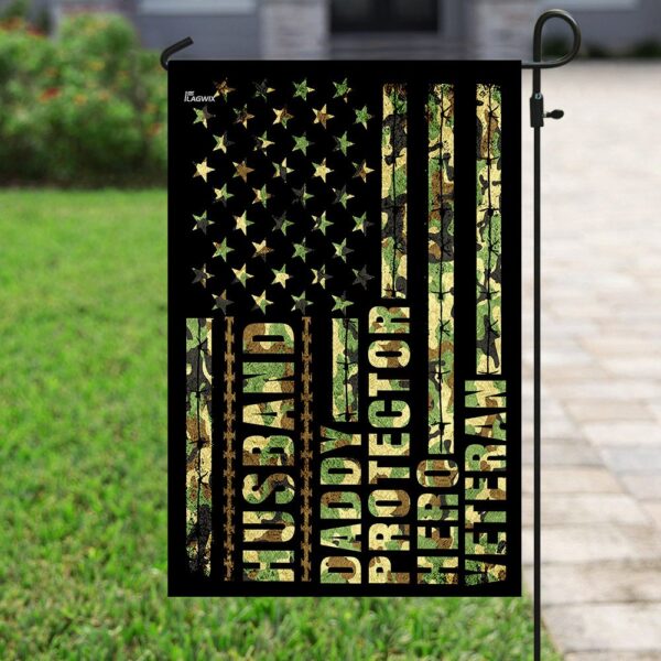 Veteran Dad Hero Flag: THN2168F - Husband, Protector Gift - Image 6