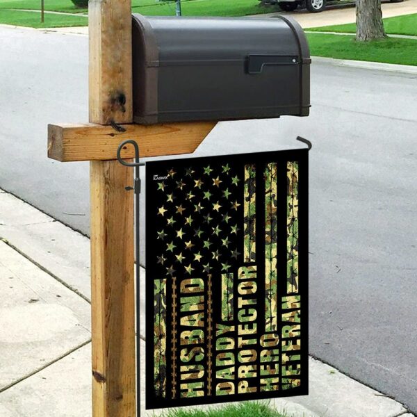 Veteran Dad Hero Flag: THN2168F - Husband, Protector Gift - Image 9