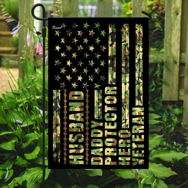 Veteran Dad Hero Flag: THN2168F - Husband, Protector Gift - Image 7