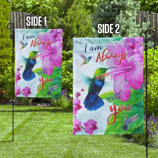 I Am Always With You Flag: PSL11F - Inspirational & Patriotic Decor - Image 2
