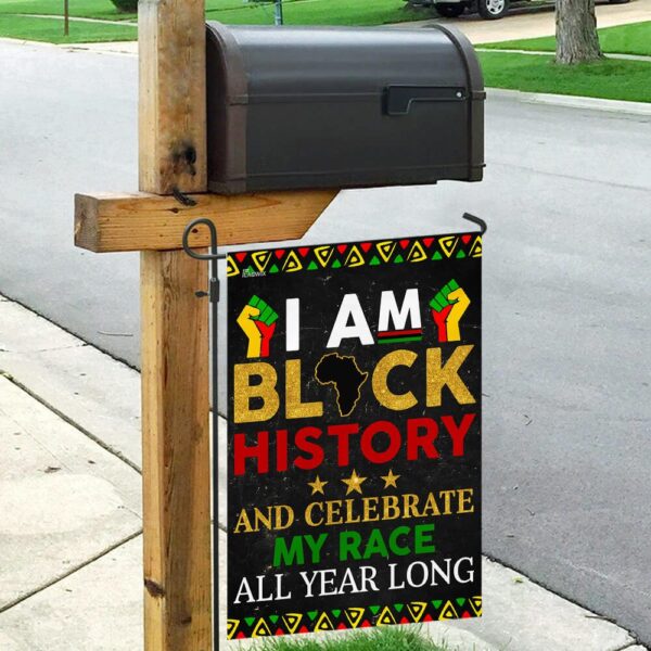 I Am Black History Flag - Image 9