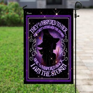 I Am The Storm Witch Flag: PN685F - Wiccan Witchcraft Decor
