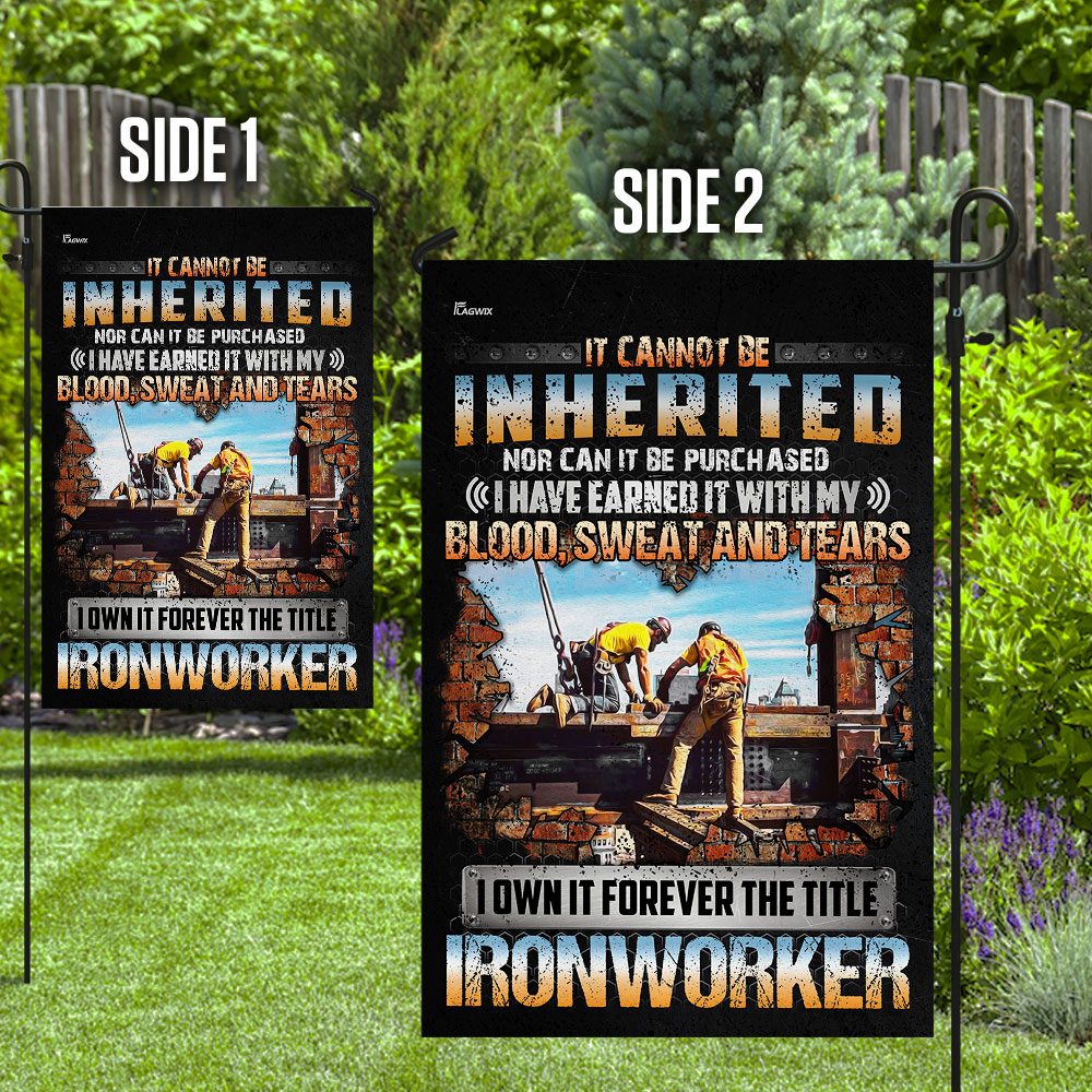 I Own It Forever Ironworker Flag: QNN140F - Image 10