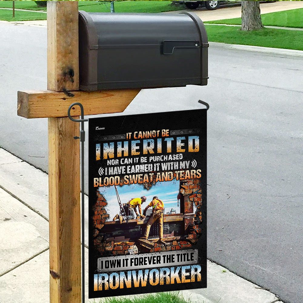 I Own It Forever Ironworker Flag: QNN140F - Image 9