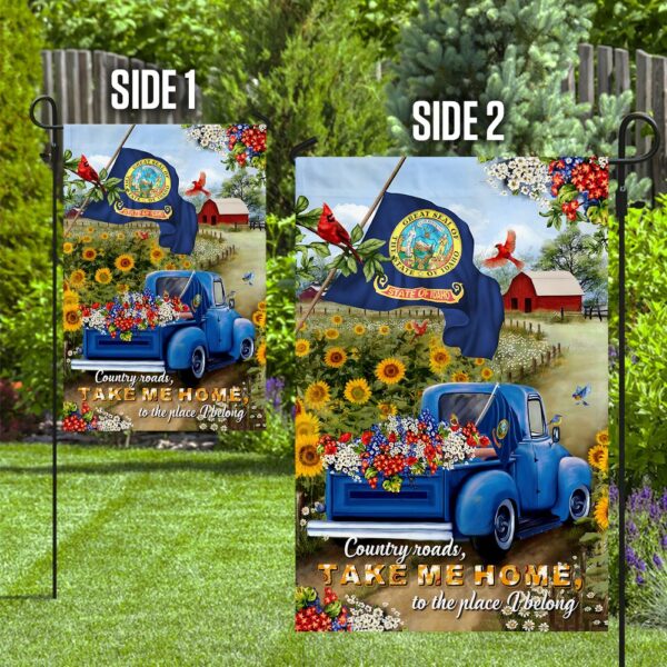 Idaho Country Roads Flag: PSL166Fv5 - Rustic State Pride - Image 5