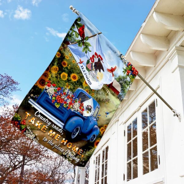 Illinois Country Roads Flag: PSL166Fv11 - Authentic State Pride - Image 7