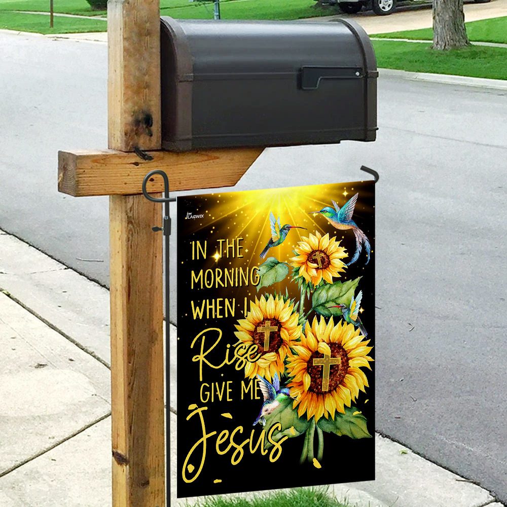 Jesus Flag "In The Morning When I Rise" - THN2184F1 - Image 9