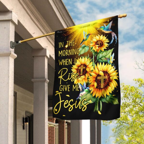 Jesus Flag "In The Morning When I Rise" - THN2184F1