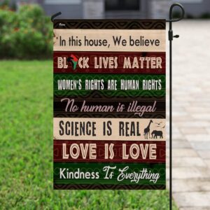 In This House We Believe Flag PN99F