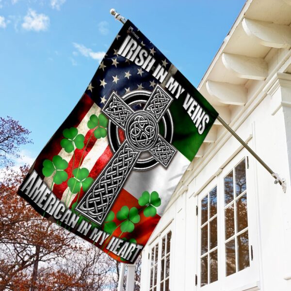 Irish American Celtic Knot Flag: PN150Fv1 - Celebrate Your Heritage - Image 7