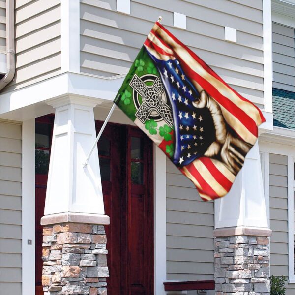 Irish Celtic Cross Flag: MLH1081F - Authentic Irish Design - Image 4