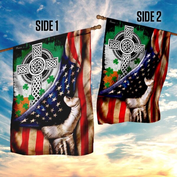 Irish Celtic Knot Christian Cross Flag THN2076F1 - Image 5