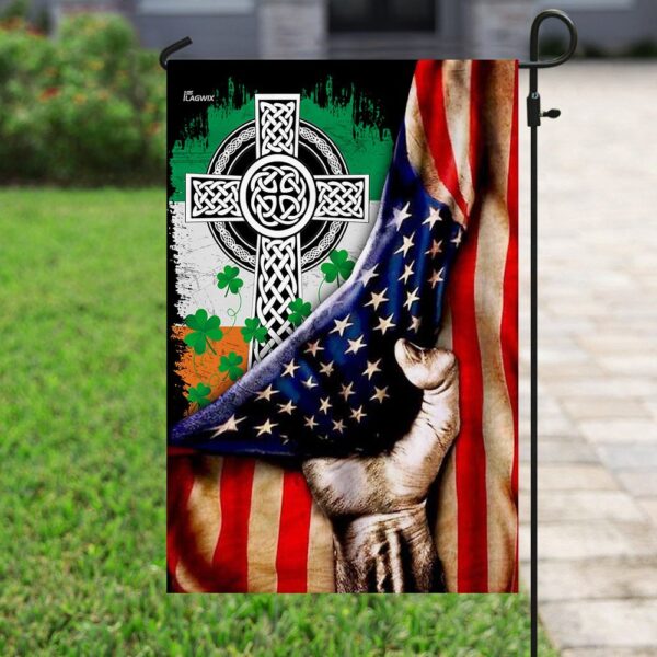 Irish Celtic Knot Christian Cross Flag THN2076F1 - Image 6