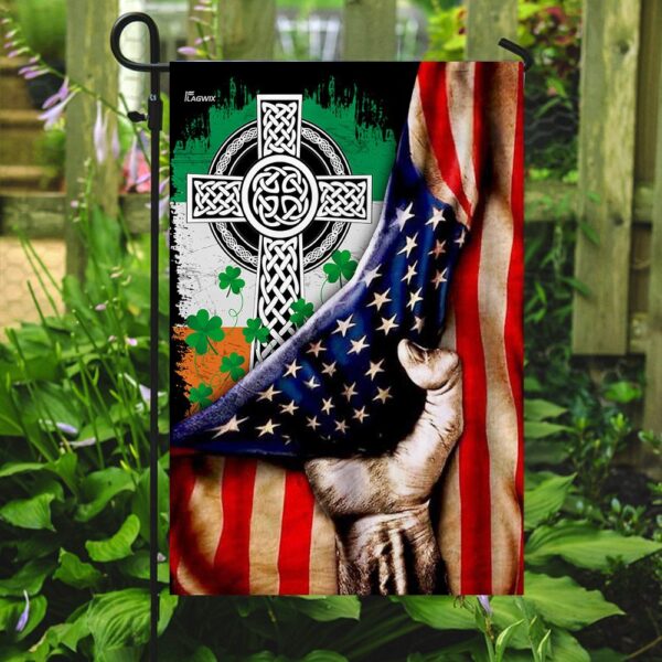Irish Celtic Knot Christian Cross Flag THN2076F1 - Image 7
