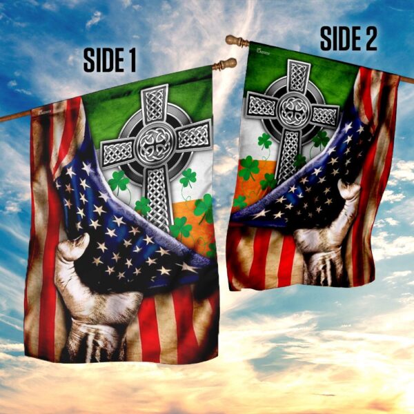 Irish Celtic Knot Christian Cross Flag THN2076F2 - Image 5