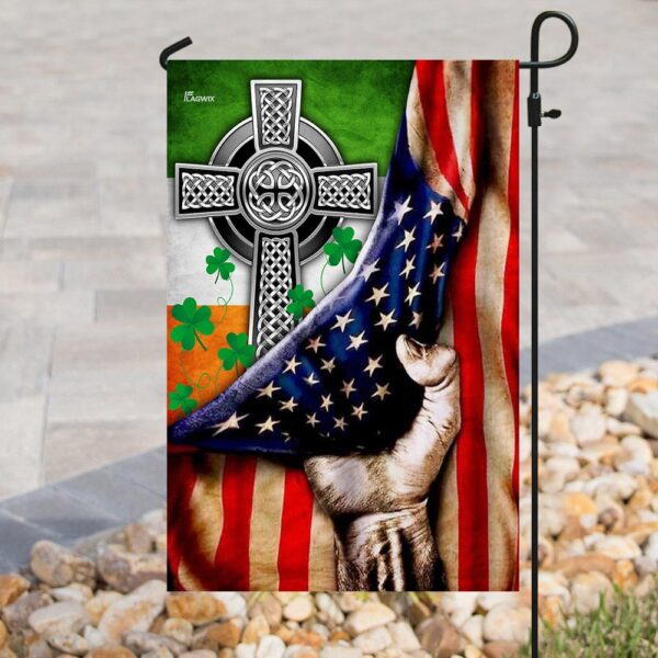 Irish Celtic Knot Christian Cross Flag THN2076F2 - Image 8