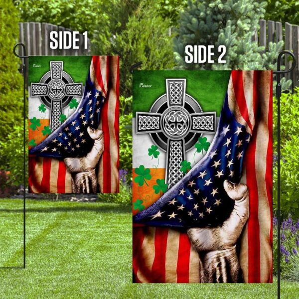 Irish Celtic Knot Christian Cross Flag THN2076F2 - Image 10