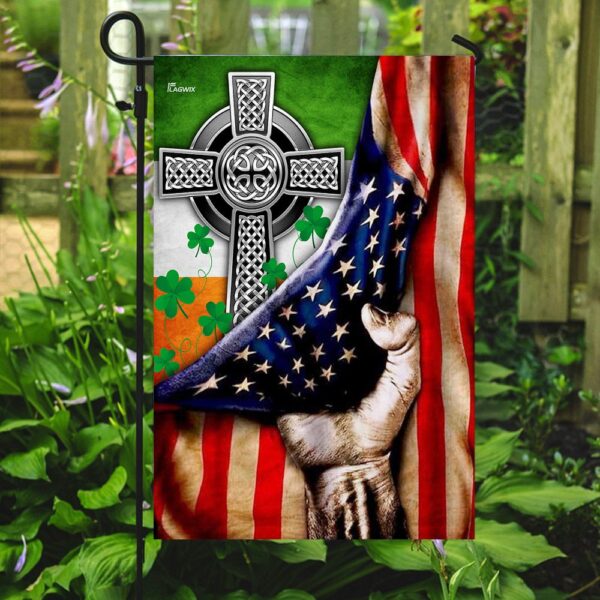 Irish Celtic Knot Christian Cross Flag THN2076F2 - Image 7