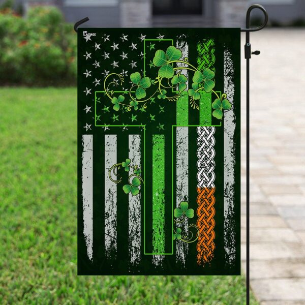 Irish Shamrock & American Flag: Celebrate Heritage - Image 6