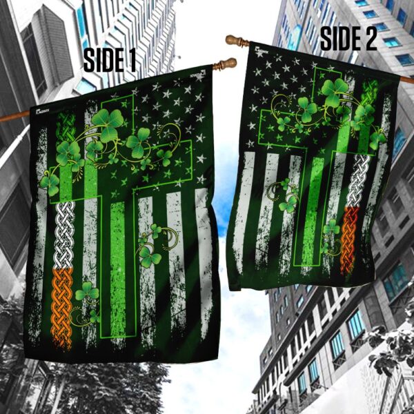 Irish Shamrock & American Flag: Celebrate Heritage - Image 4