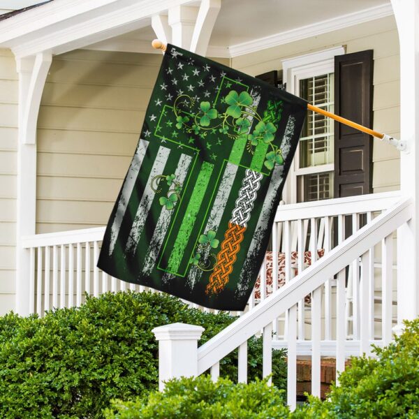 Irish Shamrock & American Flag: Celebrate Heritage - Image 3