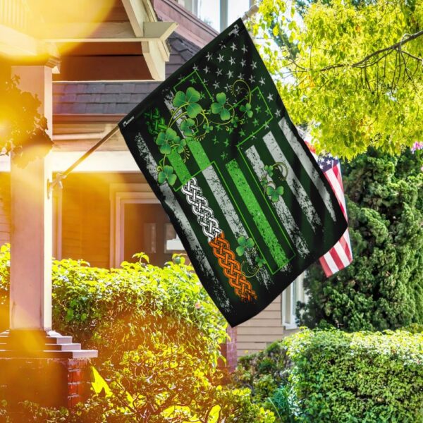 Irish Shamrock & American Flag: Celebrate Heritage - Image 5