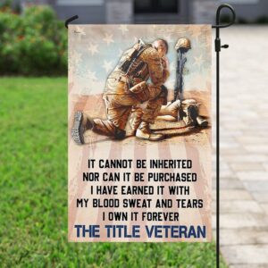 Veteran Garden Flag: Uninheritable Honor
